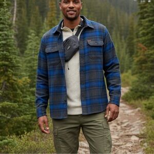 Orvis Big Bear Flannel Gorpcore Outdoorsy Shirt XL NEW